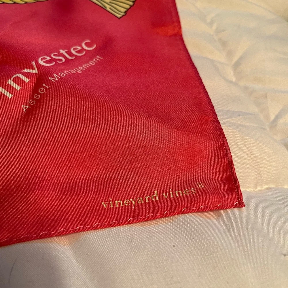 Vinyard Vines Investec Silk Zebra Scarf